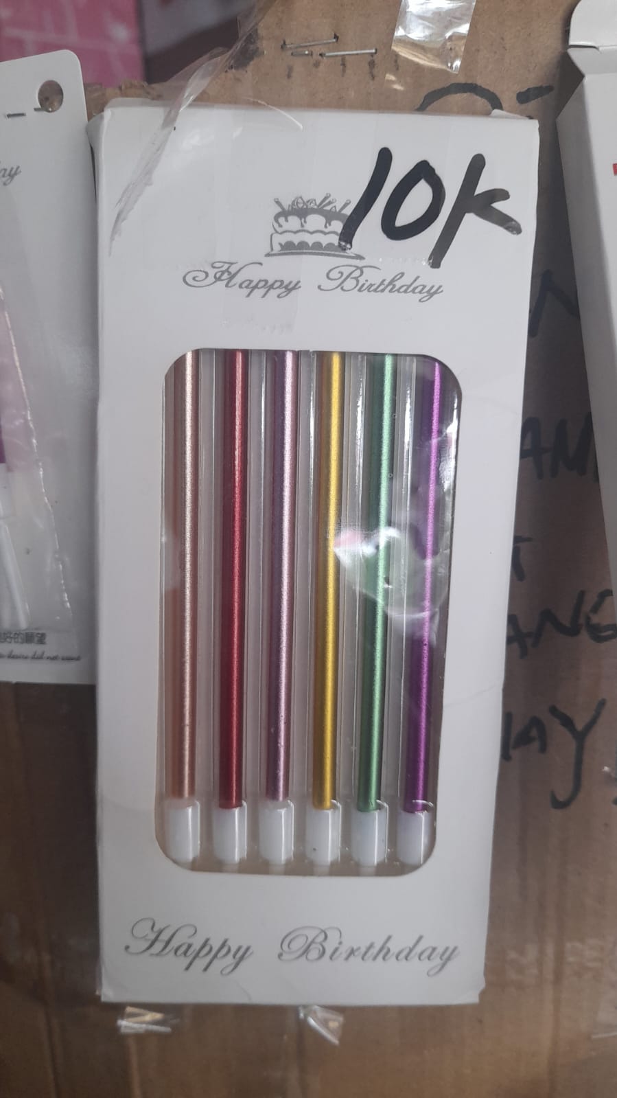 Lilin Panjang Lurus